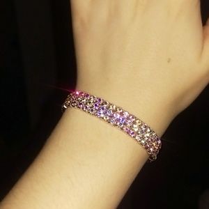 Rose Gold Shimmer Bracelet